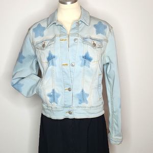 LuLaRoe Harvy Denim Trucker Jacket
